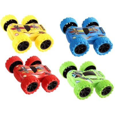 Jono Toys Reversibles Stuntauto mit Reibung, 12 cm Jono Toys Reversibles Stuntauto mit Reibung, 12 cm