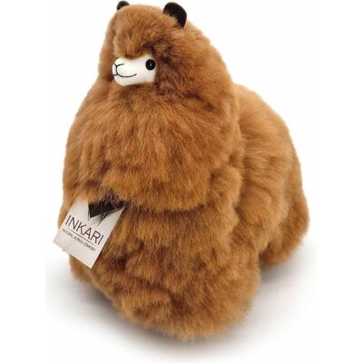 Inkari Alpaca Hazelnut Medium - 32 CM - Hasselnd (32 cm) Inkari Alpaca Hazelnut Medium - 32 CM - Hasselnd (32 cm)
