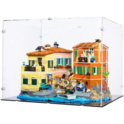 iDisplayit Acryl-Display für LEGO 21359 Die Italienische Riviera (Mit schwarzem Boden) iDisplayit Acryl-Display für LEGO 21359 Die Italienische Riviera (Mit schwarzem Boden)