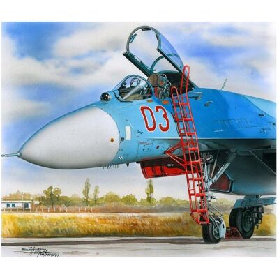Plus Model Sukhoi Su-27 Leiter - Maßstab 1:48 Zubehör Plus Model Sukhoi Su-27 Leiter - Maßstab 1:48 Zubehör