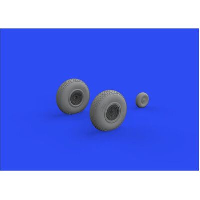 Eduard B-17 wheels block tread 1/48 for HKM Eduard B-17 wheels block tread 1/48 for HKM