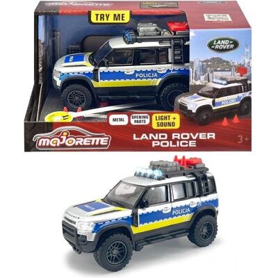 Majorette Grand Land Rover Polizei 12,5 cm Majorette Grand Land Rover Polizei 12,5 cm