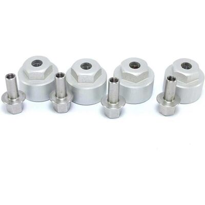 Metsafil aluminum spurverbreiterung 12mm (4 st.) Metsafil aluminum spurverbreiterung 12mm (4 st.)