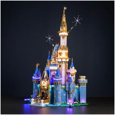 BrickBling LED Licht Set für LEGO Disney Schloss (43222) inkl. Fernbedienung BrickBling LED Licht Set für LEGO Disney Schloss (43222) inkl. Fernbedienung
