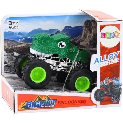 Lean Toys Dino-Roadster mit grossen Gummirädern, grün Lean Toys Dino-Roadster mit grossen Gummirädern, grün