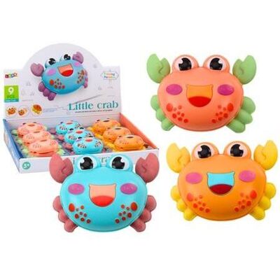 Lean Toys Krabbe kleiner fröhlicher Friktionsantrieb 3 Farben Lean Toys Krabbe kleiner fröhlicher Friktionsantrieb 3 Farben