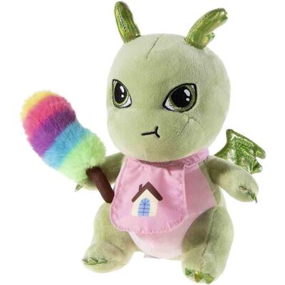 Heunec CharakTier Hausdrache mit Staubwedel, Kuscheltier, Plüschtier, Stofftier, 18 cm, 755376 (18 cm) Heunec CharakTier Hausdrache mit Staubwedel, Kuscheltier, Plüschtier, Stofftier, 18 cm, 755376 (18 cm)