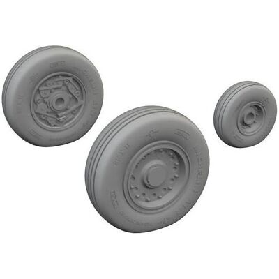 Eduard A-10C wheels Eduard A-10C wheels