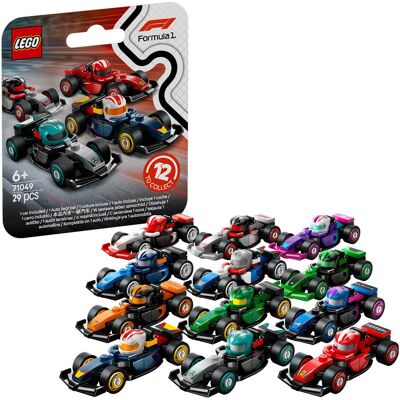 Lego F1 Rennwagen zum Sammeln (Assortiert) (71049) Lego F1 Rennwagen zum Sammeln (Assortiert) (71049)