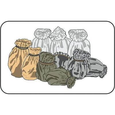 CMK German WWII sacks (10 Stk.) CMK German WWII sacks (10 Stk.)