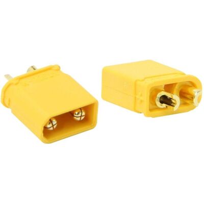 Jamara Hochstromstecker/Buchse XT30 vergoldet Grip 1 Paar Jamara Hochstromstecker/Buchse XT30 vergoldet Grip 1 Paar