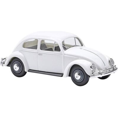 Busch 52956 H0 PKW Modell Volkswagen (VW) Käfer mit Ovalfenster, Weiss Busch 52956 H0 PKW Modell Volkswagen (VW) Käfer mit Ovalfenster, Weiss