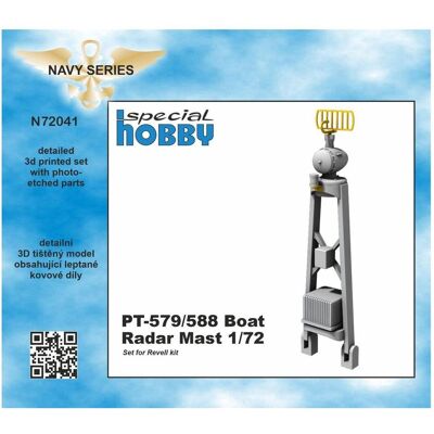 CMK PT-579/588 Boat Radar Mast 1/72 CMK PT-579/588 Boat Radar Mast 1/72