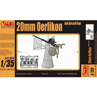 CMK 20 mm Oerlikon AA Gun CMK 20 mm Oerlikon AA Gun
