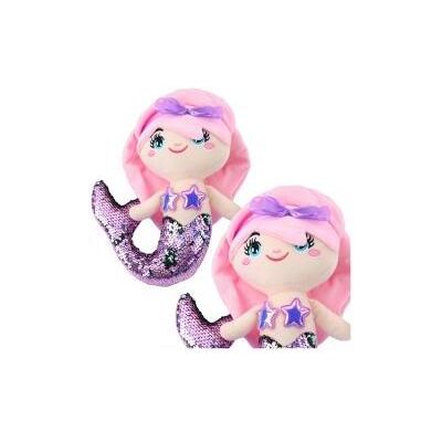 Lean Toys Plüsch Meerjungfrau Kuscheltier Schwanz Pailletten Zweifarbig Lila 28cm (28 cm) Lean Toys Plüsch Meerjungfrau Kuscheltier Schwanz Pailletten Zweifarbig Lila 28cm (28 cm)