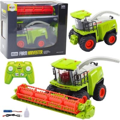Lean Toys Ferngesteuerter Mähdrescher mit Schneidwerk Lean Toys Ferngesteuerter Mähdrescher mit Schneidwerk