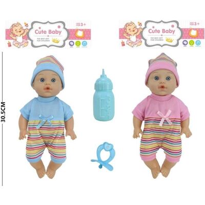 Trifox Babypuppe mit Stimme und MIX-Zubehör Trifox Babypuppe mit Stimme und MIX-Zubehör