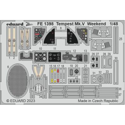 Eduard Tempest Mk.V Weekend 1/48 Eduard Tempest Mk.V Weekend 1/48