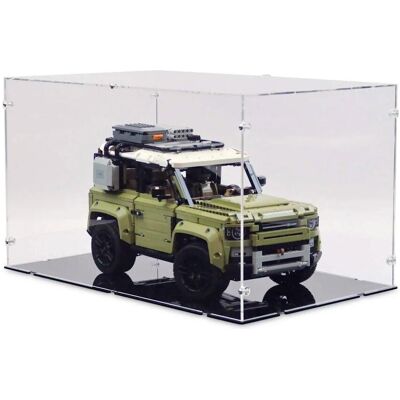 iDisplayit Acryl-Display für LEGO 42110 Land Rover Defender (Mit schwarzem Boden) iDisplayit Acryl-Display für LEGO 42110 Land Rover Defender (Mit schwarzem Boden)