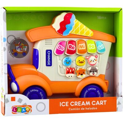 Lean Toys Lean Pädagogisches Elektrisches Klavier Für Kleinkinder Eisdiele Orange Lean Toys Lean Pädagogisches Elektrisches Klavier Für Kleinkinder Eisdiele Orange