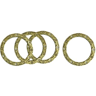 Amewi Felgenringe gold 1:10, 4 Stück Amewi Felgenringe gold 1:10, 4 Stück