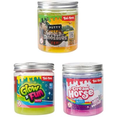 Toi-Toys Glow N Fun Leuchtende Knete XL - Spielzeug Toi-Toys Glow N Fun Leuchtende Knete XL - Spielzeug