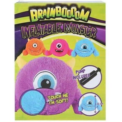 Van Manen Veenendaal Brainboooom Monster aufblasbares Tier mit Pumpe, 23 cm (23 cm) Van Manen Veenendaal Brainboooom Monster aufblasbares Tier mit Pumpe, 23 cm (23 cm)