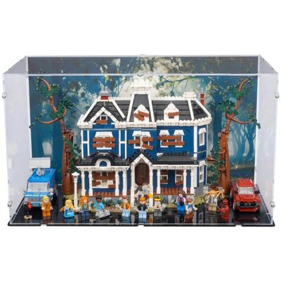 iDisplayit Acryl-Display für LEGO 11370 Stranger Things, The Creel House (Hintergrundbild & schwarzem Boden) iDisplayit Acryl-Display für LEGO 11370 Stranger Things, The Creel House (Hintergrundbild & schwarzem Boden)