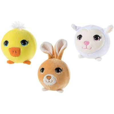 Heunec SQUISHY Hase, Lamm und Küken (Plüsch, 9cm) (9 cm) Heunec SQUISHY Hase, Lamm und Küken (Plüsch, 9cm) (9 cm)