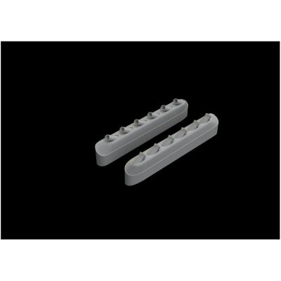 Eduard P-51D exhaust stacks w/ fairing for Eduard P-51D exhaust stacks w/ fairing for