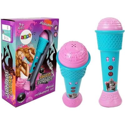 Lean Toys Blaues Mikrofon Lean Toys Blaues Mikrofon