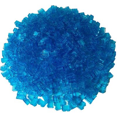 Lego 1x2 Steine Transparent Hellblau (3004) Lego 1x2 Steine Transparent Hellblau (3004)