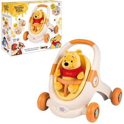 Smoby Winnie Puuh Lauflernwagen + Plüsch Smoby Winnie Puuh Lauflernwagen + Plüsch