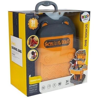 Lean Toys Rinkinys Tools In An Orange Ball Werkstattrucksack Lean Toys Rinkinys Tools In An Orange Ball Werkstattrucksack