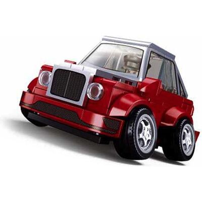 Sluban Britsches Auto, rot: 164 Teile Sluban Britsches Auto, rot: 164 Teile