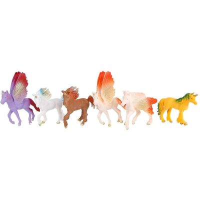 Hippo Einhorn-Spielfigur in Farbe, 9 cm Hippo Einhorn-Spielfigur in Farbe, 9 cm