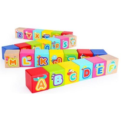 Brimarex Wooden blocks Alphabet, numbers 80 TOP BRIGHT Brimarex Wooden blocks Alphabet, numbers 80 TOP BRIGHT