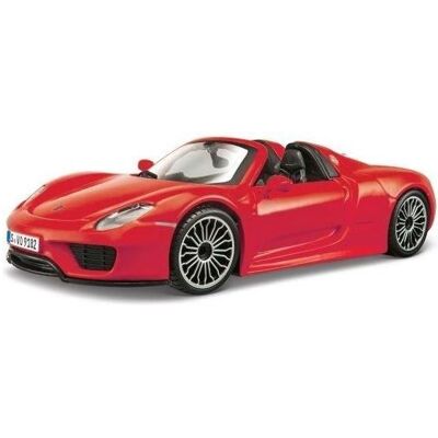 Bburago Porsche 918 Spyder Raudona 1:24 Bburago Porsche 918 Spyder Raudona 1:24