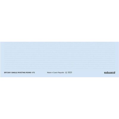Eduard Single riveting rows 1/72 Eduard Single riveting rows 1/72