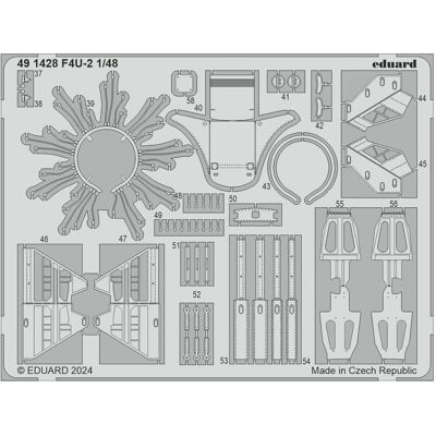 Eduard F4U-2 1/48 MAGIC FACTORY Eduard F4U-2 1/48 MAGIC FACTORY