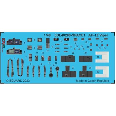 Eduard AH-1Z Viper SPACE for Hobby 2000 Eduard AH-1Z Viper SPACE for Hobby 2000