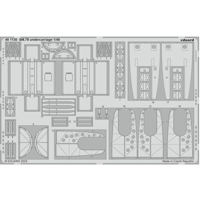 Eduard SM.79 undercarriage 1/48 Eduard SM.79 undercarriage 1/48