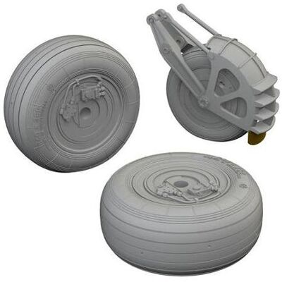 Eduard Su-25 wheels Eduard Su-25 wheels