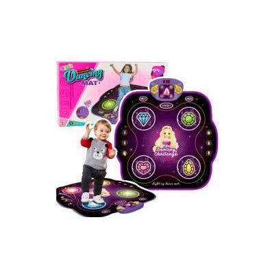 Lean Toys Interaktive Musik-Tanzmatte für Kinder mit Bluetooth und 9 Spielstufen Lean Toys Interaktive Musik-Tanzmatte für Kinder mit Bluetooth und 9 Spielstufen