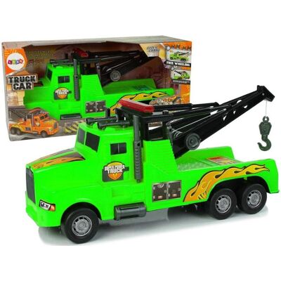 Lean Toys Roadside assistance tractor 1:10 Green Lean Toys Roadside assistance tractor 1:10 Green