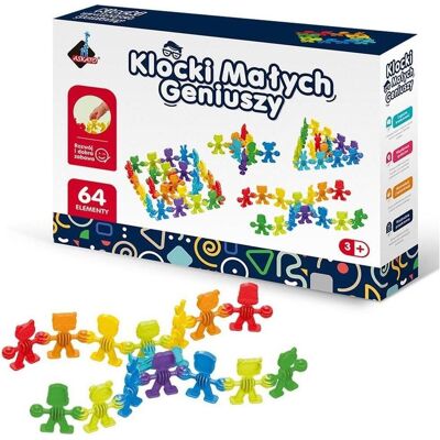 Askato Blöcke für kleine Genies Liczmany 64 Stück Askato Blöcke für kleine Genies Liczmany 64 Stück