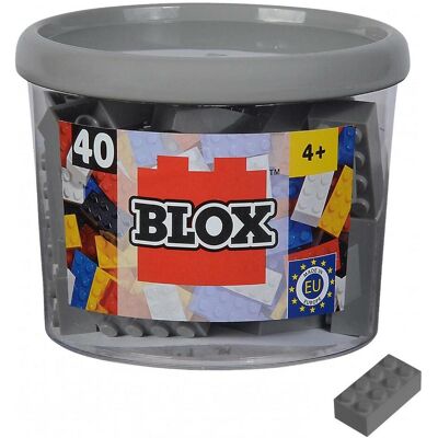 Androni Blox 40 graue 8er Steine in Dose Androni Blox 40 graue 8er Steine in Dose