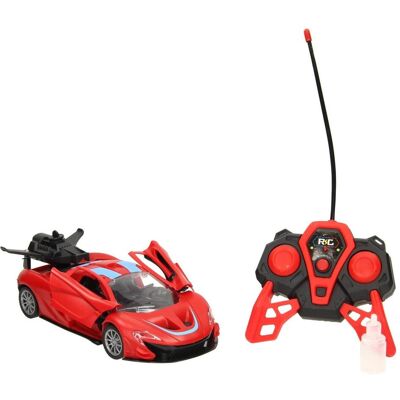 Lobbes RC Sportwagen mit Dampffunktion Rot Lobbes RC Sportwagen mit Dampffunktion Rot