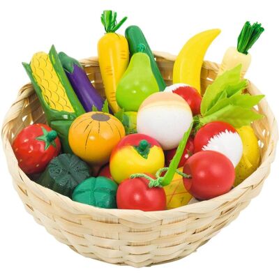 Goki, Kaufladen Zubehör, Obst und Gemüse Goki, Kaufladen Zubehör, Obst und Gemüse