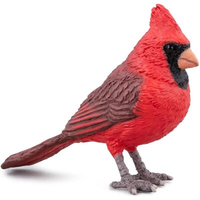 Magni Papo Spielfigur Vogel Rotkardinal rot/braun 4cm Magni Papo Spielfigur Vogel Rotkardinal rot/braun 4cm